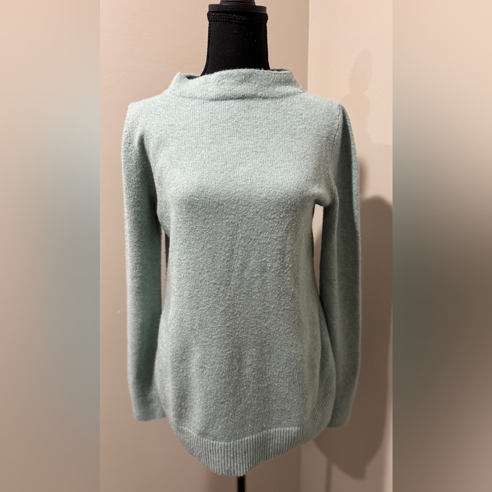 LOFT Women's Cowl Neck Sweater soft texture, light weight  knit timeless chic‎